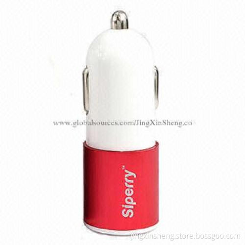 1A Mini USB Car Charger for iPhone& iPad, with 12V-24V AC Voltages